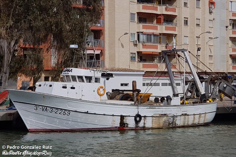 cubala primero (Fishing vessel) - IMO , MMSI 224014490, Call Sign EA7284 under the flag of Spain