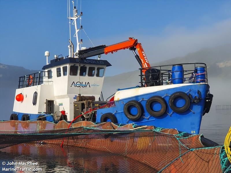 st apollo (Local type) - IMO , MMSI 232019433 under the flag of United Kingdom (UK)