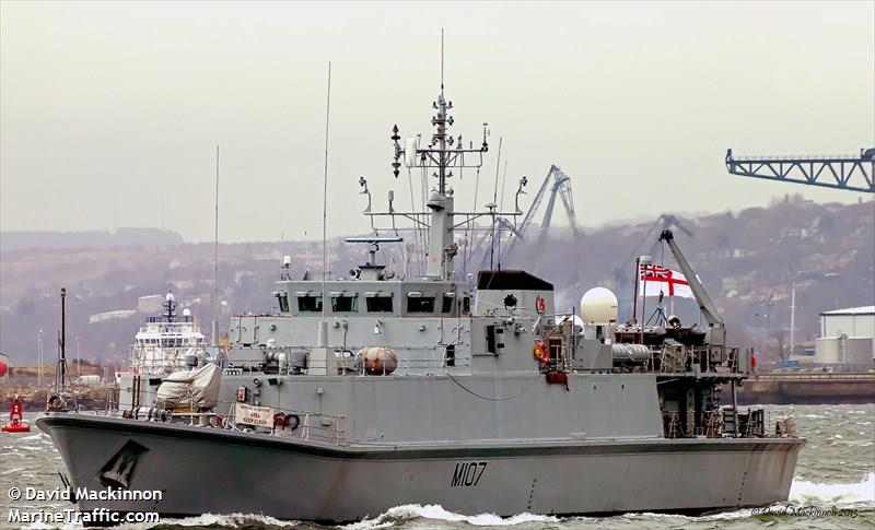 hms pembroke (-) - IMO , MMSI 234625000, Call Sign GCUJ under the flag of United Kingdom (UK)