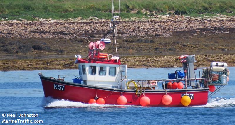 myann (Fishing vessel) - IMO , MMSI 235109602, Call Sign 2IGR7 under the flag of United Kingdom (UK)