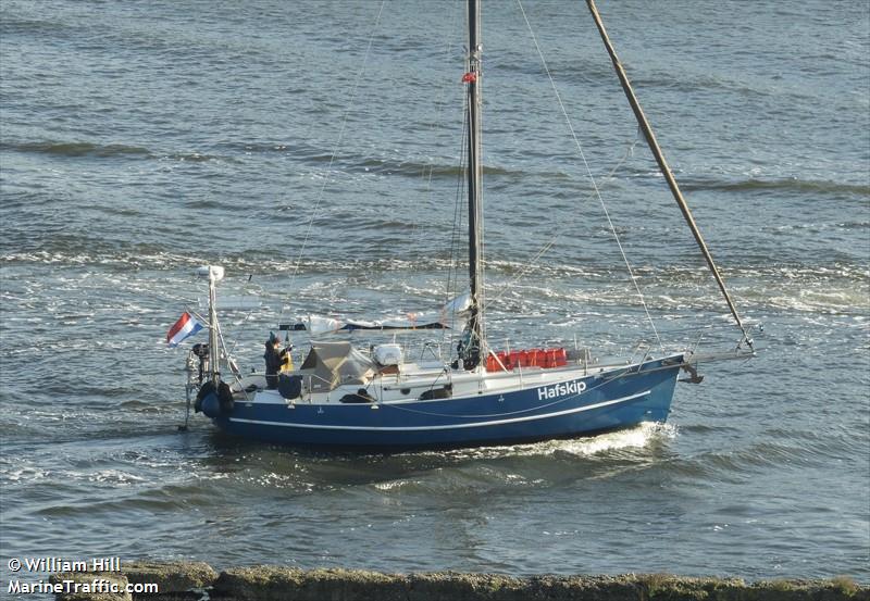 hafskip (Sailing vessel) - IMO , MMSI 244026199, Call Sign PF8188 under the flag of Netherlands