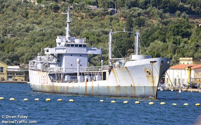 italian warship (Unknown) - IMO , MMSI 247890000, Call Sign .... under the flag of Italy