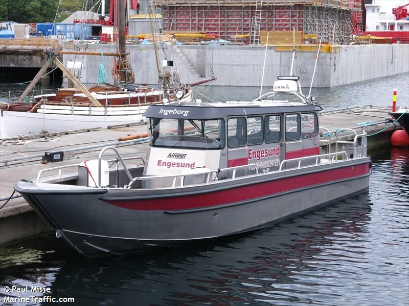 ingeborg (Passenger ship) - IMO , MMSI 257114950, Call Sign LH4139 under the flag of Norway