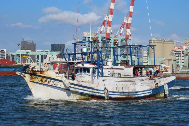 lian man cai no.18 (Fishing vessel) - IMO , MMSI 416001438 under the flag of Taiwan