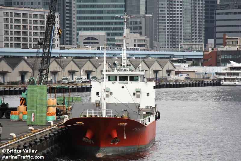 tenunmaru (Cargo ship) - IMO , MMSI 431602022 under the flag of Japan