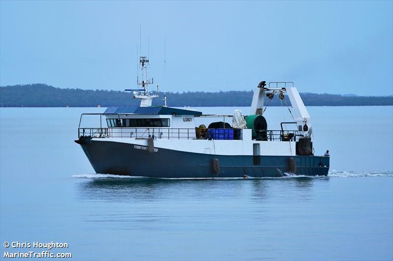 territory leader (Fishing vessel) - IMO , MMSI 503001110, Call Sign VNW5473 under the flag of Australia