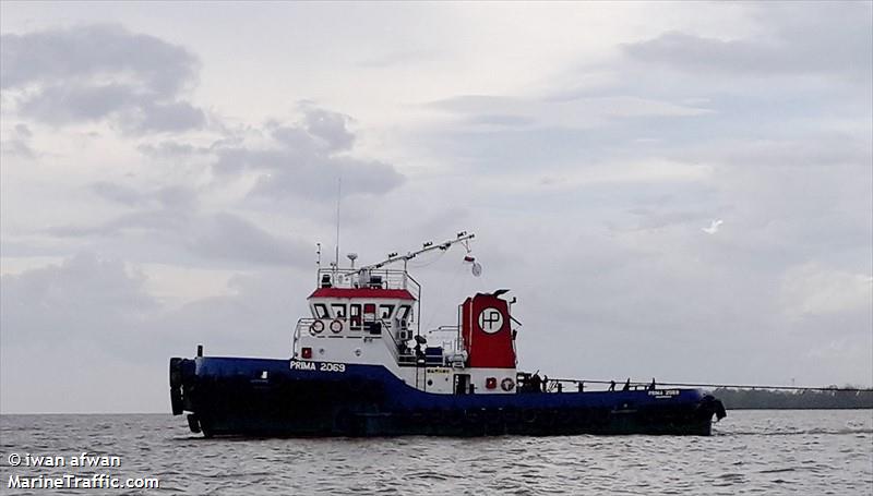 prima 2039 (Tug) - IMO , MMSI 525300137, Call Sign YDB6759 under the flag of Indonesia