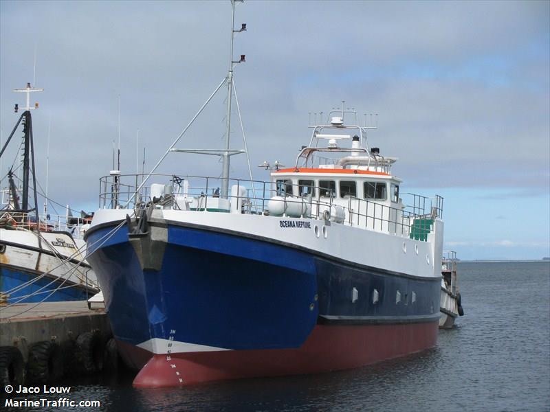 oceana neptune (Fishing vessel) - IMO , MMSI 601194700, Call Sign ZR9880 under the flag of South Africa