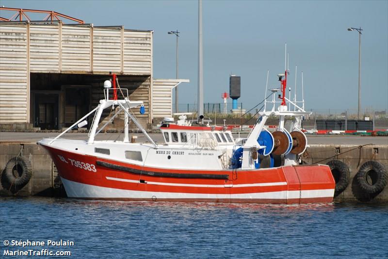 fv mere du christ (Fishing vessel) - IMO , MMSI 227314180, Call Sign FV8572 under the flag of France