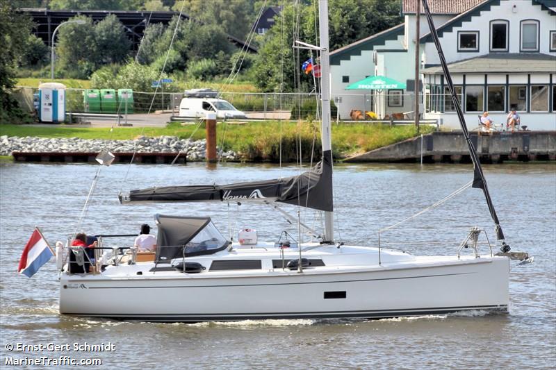 windjager (Sailing vessel) - IMO , MMSI 244013686, Call Sign PG4997 under the flag of Netherlands