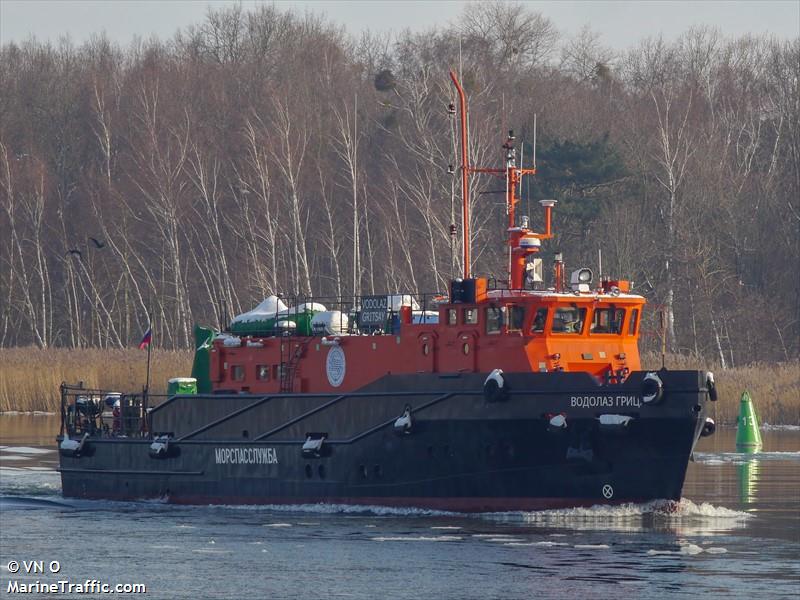 vodolaz gritsay (Diving ops) - IMO , MMSI 273350450, Call Sign UBEI9 under the flag of Russia