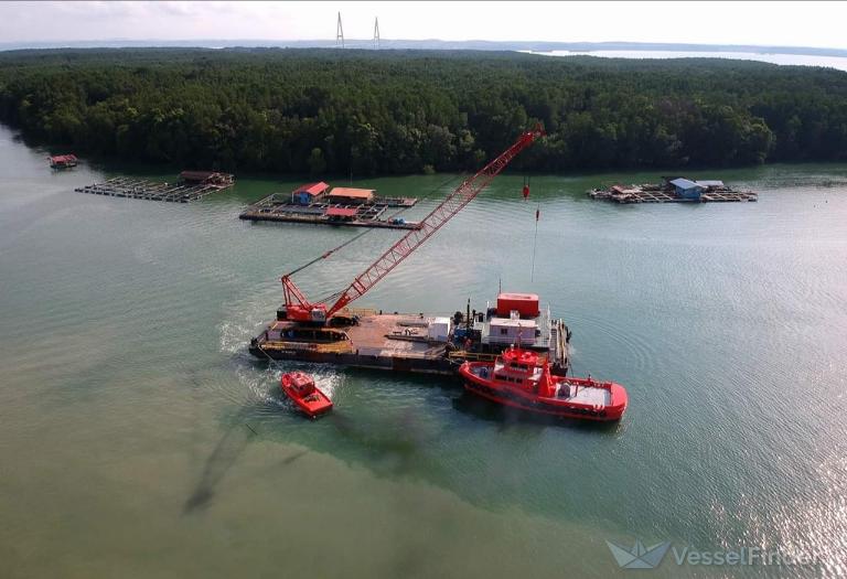 opl marine 22 (Tug) - IMO , MMSI 533131081 under the flag of Malaysia