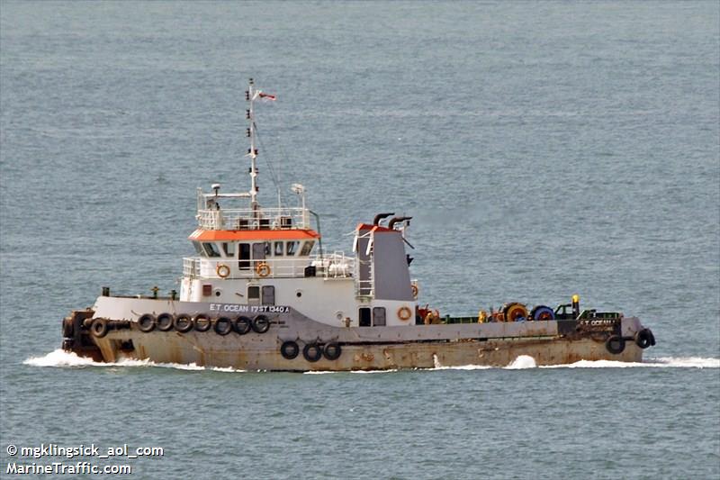 e.t. ocean 17 (Tug) - IMO , MMSI 563022050 under the flag of Singapore