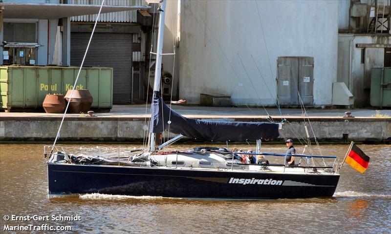 sv-inspiration (Sailing vessel) - IMO , MMSI 211456850, Call Sign DB5401 under the flag of Germany