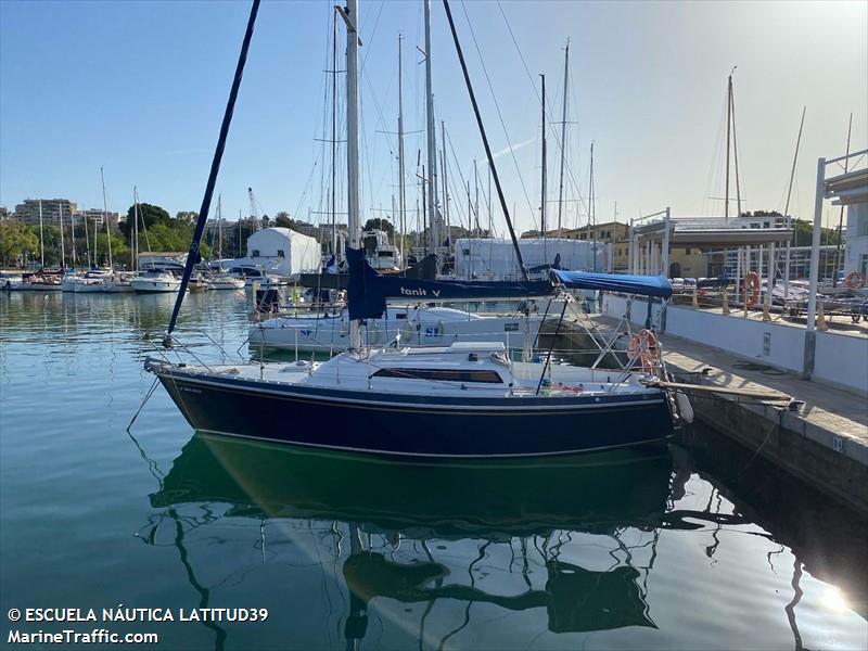 tanit v (Pleasure craft) - IMO , MMSI 225988218 under the flag of Spain