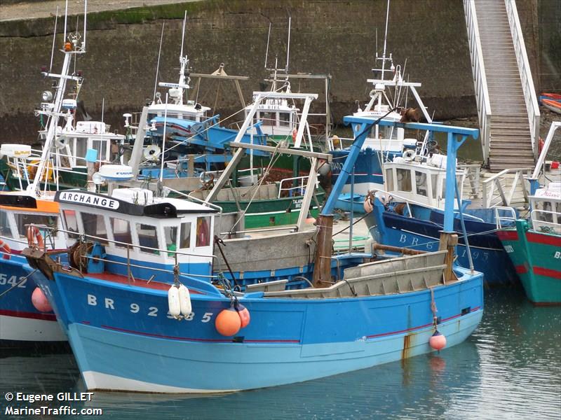 archange (Fishing vessel) - IMO , MMSI 227650230, Call Sign FGE5269 under the flag of France