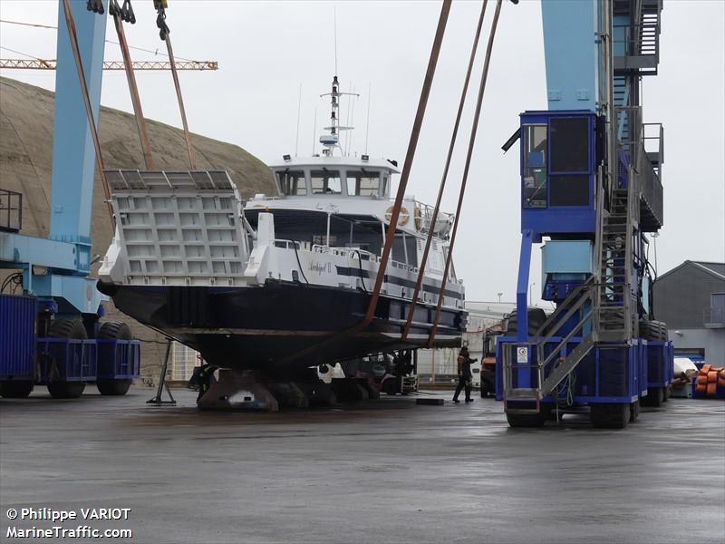 archipel 2 (Passenger ship) - IMO , MMSI 227732790, Call Sign FGF5655 under the flag of France