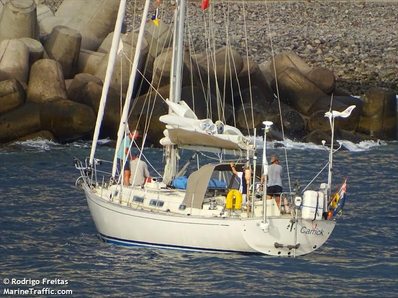 carrick (Sailing vessel) - IMO , MMSI 232022818, Call Sign MFNM8 under the flag of United Kingdom (UK)