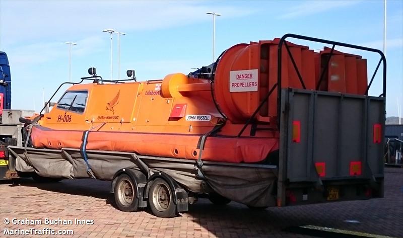 rnli hovercraft h006 (SAR) - IMO , MMSI 232024690, Call Sign MJZC7 under the flag of United Kingdom (UK)