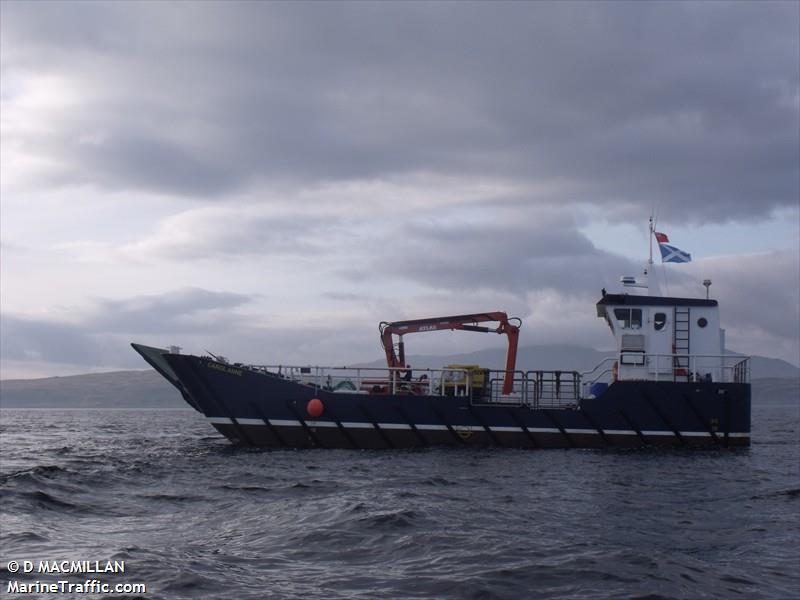 carol anne (Cargo ship) - IMO , MMSI 235078603, Call Sign ZNJL2 under the flag of United Kingdom (UK)