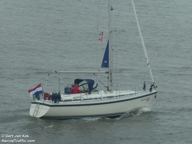 eleonora (Sailing vessel) - IMO , MMSI 244010894, Call Sign PE2830 under the flag of Netherlands