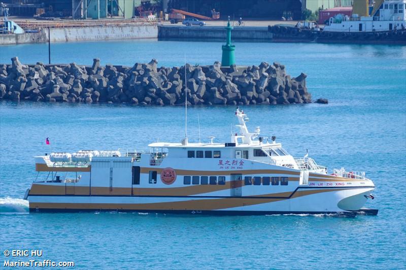 jin lie zhi xing (Passenger ship) - IMO , MMSI 416005448, Call Sign BR3994 under the flag of Taiwan