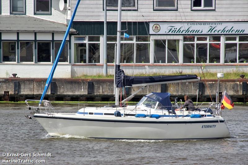 eternity (Sailing vessel) - IMO , MMSI 211107580, Call Sign DH3789 under the flag of Germany