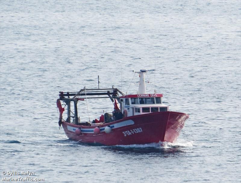 germans gras (Fishing vessel) - IMO , MMSI 224088370, Call Sign EA7772 under the flag of Spain