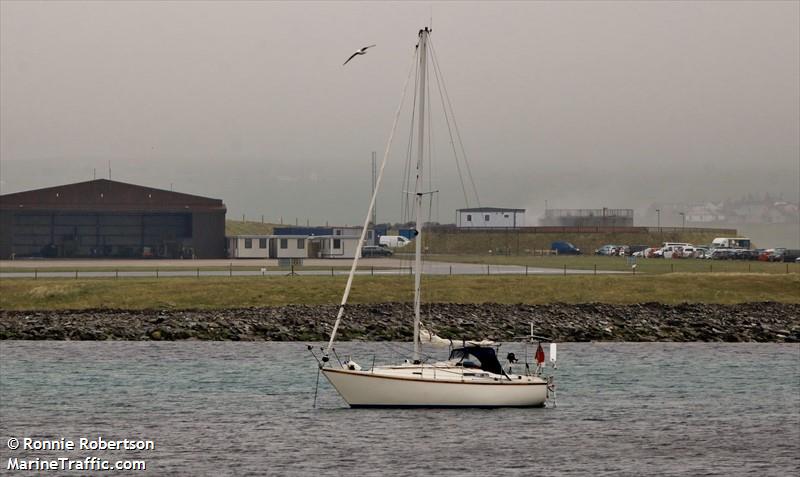 blue shadow solo (Sailing vessel) - IMO , MMSI 232010187, Call Sign MJJD2 under the flag of United Kingdom (UK)