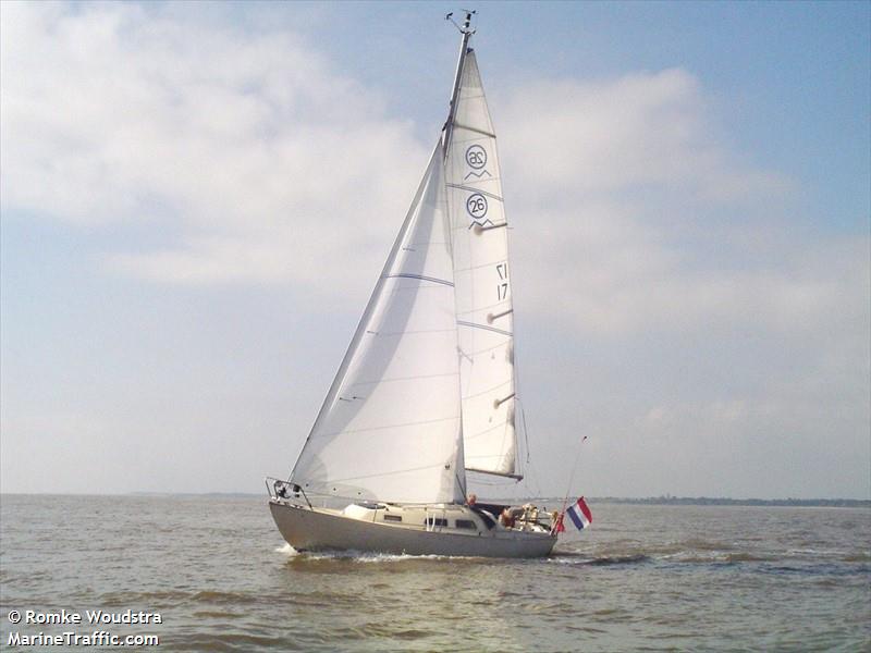 alacrity (Sailing vessel) - IMO , MMSI 244100436, Call Sign PD5969 under the flag of Netherlands