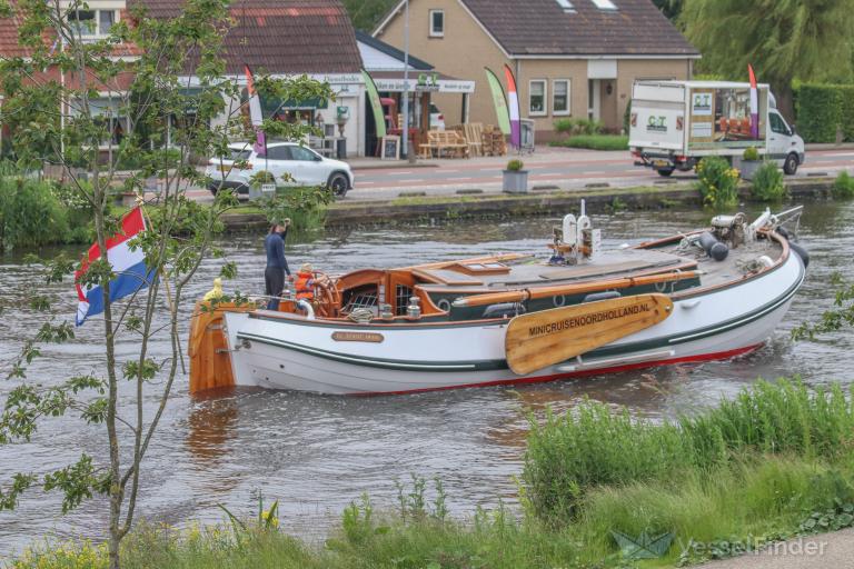 de bonte hond (Pleasure craft) - IMO , MMSI 244630383, Call Sign PF9817 under the flag of Netherlands