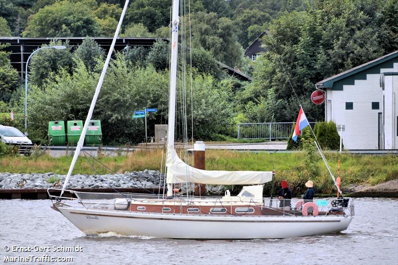 rusalka (Sailing vessel) - IMO , MMSI 244890008, Call Sign PG7662 under the flag of Netherlands