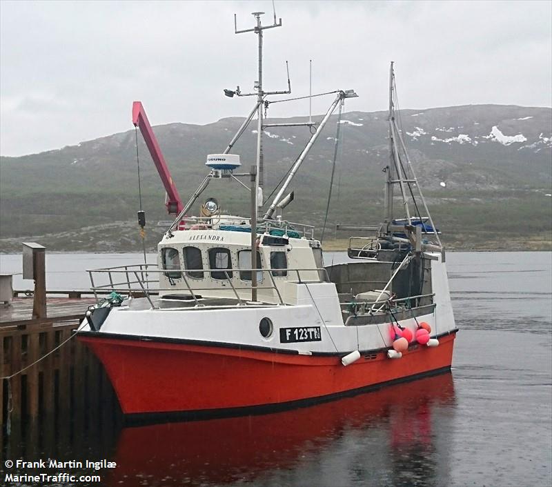 alexandra (Fishing vessel) - IMO , MMSI 257435520, Call Sign LM8754 under the flag of Norway