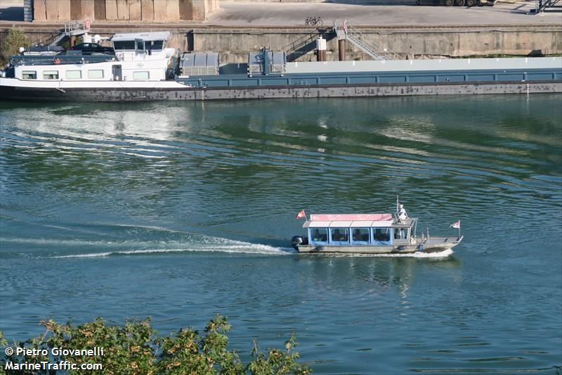 rhyblitz (Passenger ship) - IMO , MMSI 269057565, Call Sign HE7565 under the flag of Switzerland