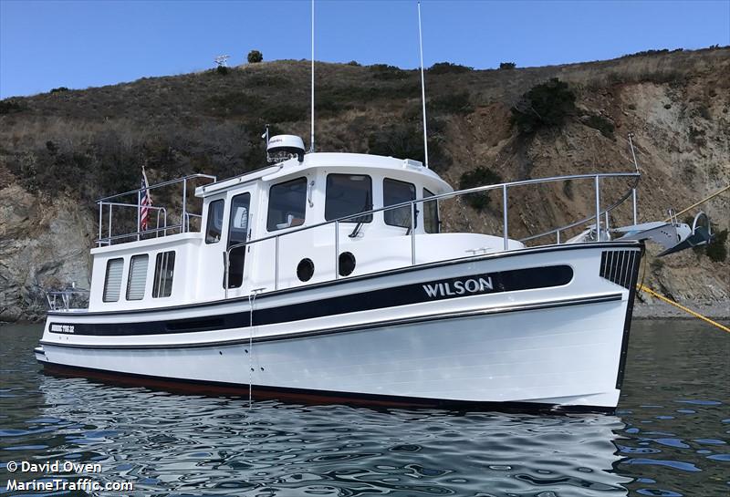 wilson (Pleasure craft) - IMO , MMSI 338108787 under the flag of USA