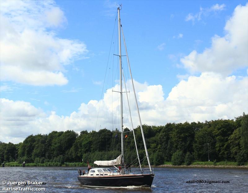 blue pearl (Sailing vessel) - IMO , MMSI 244670008, Call Sign PB5041 under the flag of Netherlands