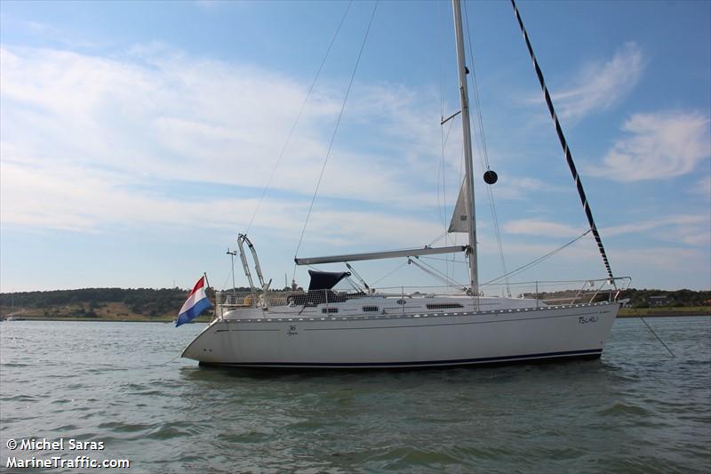 tsuru (Sailing vessel) - IMO , MMSI 244820123, Call Sign PD8229 under the flag of Netherlands