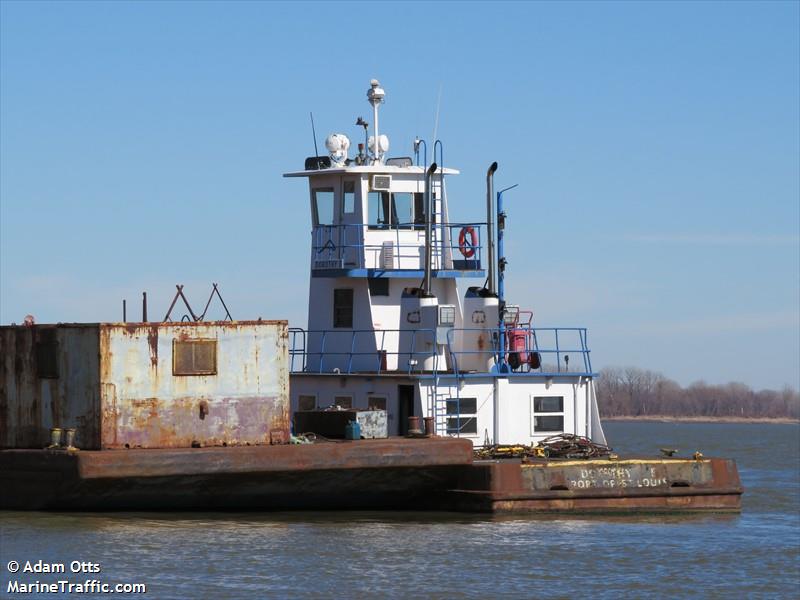 dorothy e (Towing vessel) - IMO , MMSI 367721620, Call Sign WDI6727 under the flag of United States (USA)