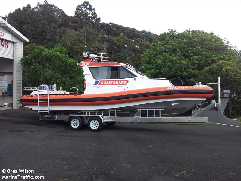 maraetai coastguard (SAR) - IMO , MMSI 512000144, Call Sign ZMV8994 under the flag of New Zealand