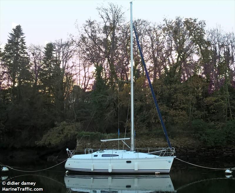 treizour (Sailing vessel) - IMO , MMSI 227904850, Call Sign FW8356 under the flag of France