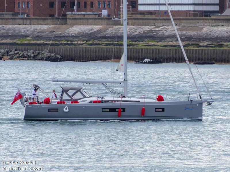 dixie-mae (Sailing vessel) - IMO , MMSI 232029244, Call Sign MHYB6 under the flag of United Kingdom (UK)