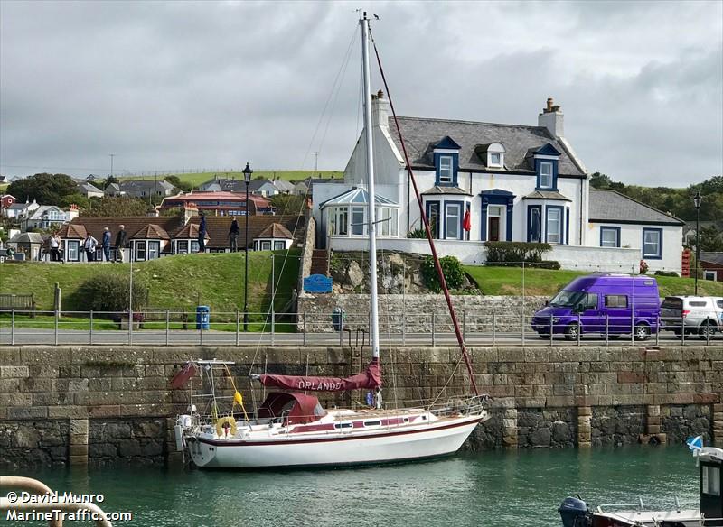 orlando (Sailing vessel) - IMO , MMSI 235055802, Call Sign MSSD7 under the flag of United Kingdom (UK)