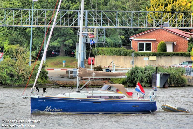 meirin (Pleasure craft) - IMO , MMSI 244015680, Call Sign PA5680 under the flag of Netherlands