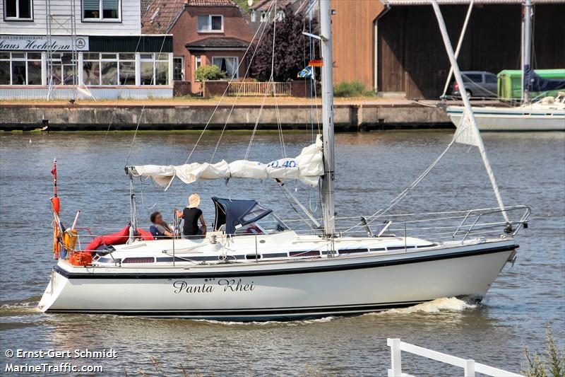 panta rhei (Sailing vessel) - IMO , MMSI 244110967, Call Sign PG6495 under the flag of Netherlands