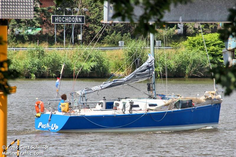 push-up (Sailing vessel) - IMO , MMSI 244620168, Call Sign PA5915 under the flag of Netherlands