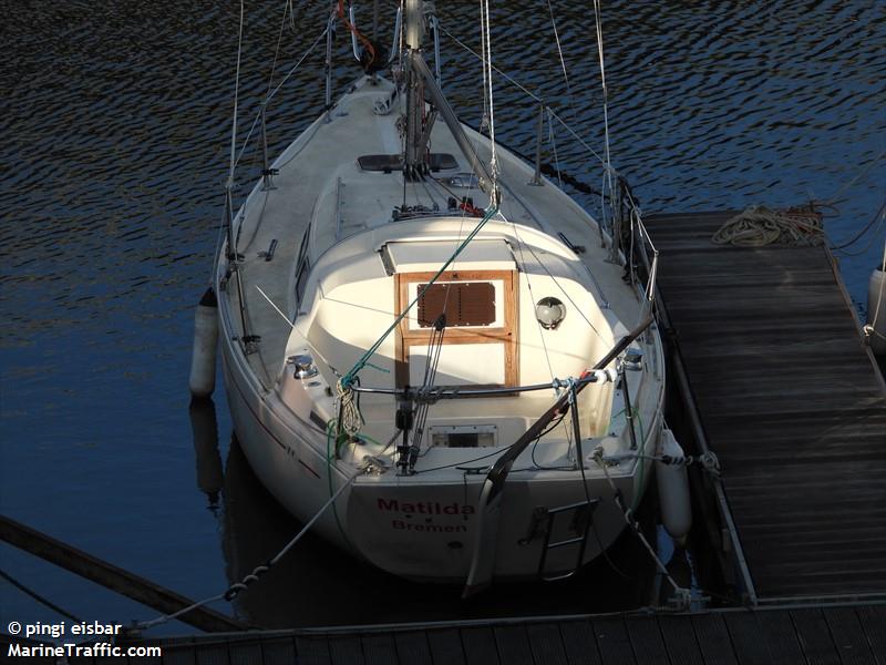 matilda (Pleasure craft) - IMO , MMSI 211316420, Call Sign DD6361 under the flag of Germany