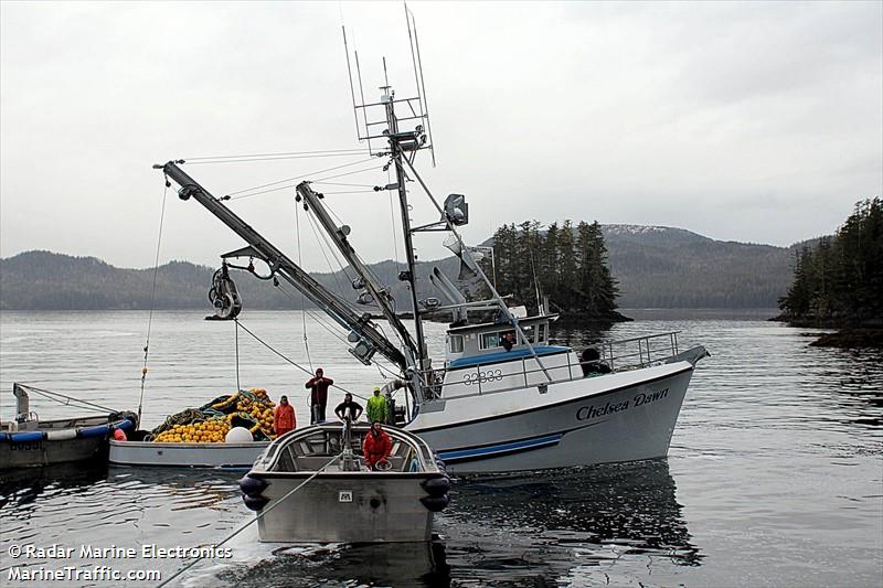 chelsea dawn (Fishing vessel) - IMO , MMSI 367076240, Call Sign WAQ7956 under the flag of United States (USA)