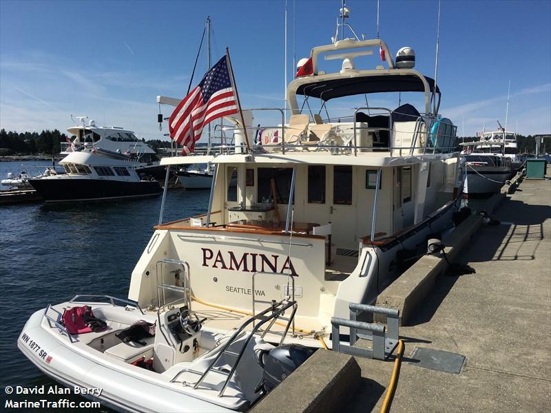 pamina (Unknown) - IMO , MMSI 367605670, Call Sign WDH3237 under the flag of United States (USA)