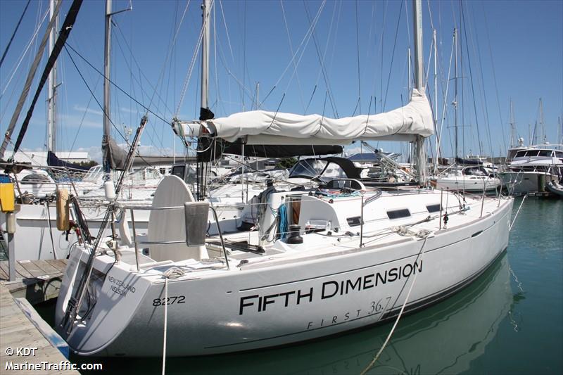 fifth dimension (Sailing vessel) - IMO , MMSI 512007914, Call Sign ZMX8372 under the flag of New Zealand