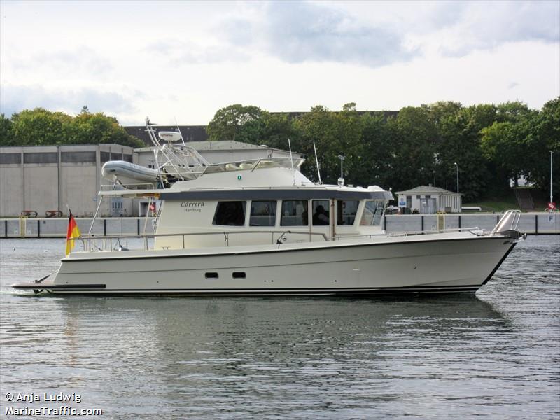 carrera (Pleasure craft) - IMO , MMSI 211796220, Call Sign DF3796 under the flag of Germany